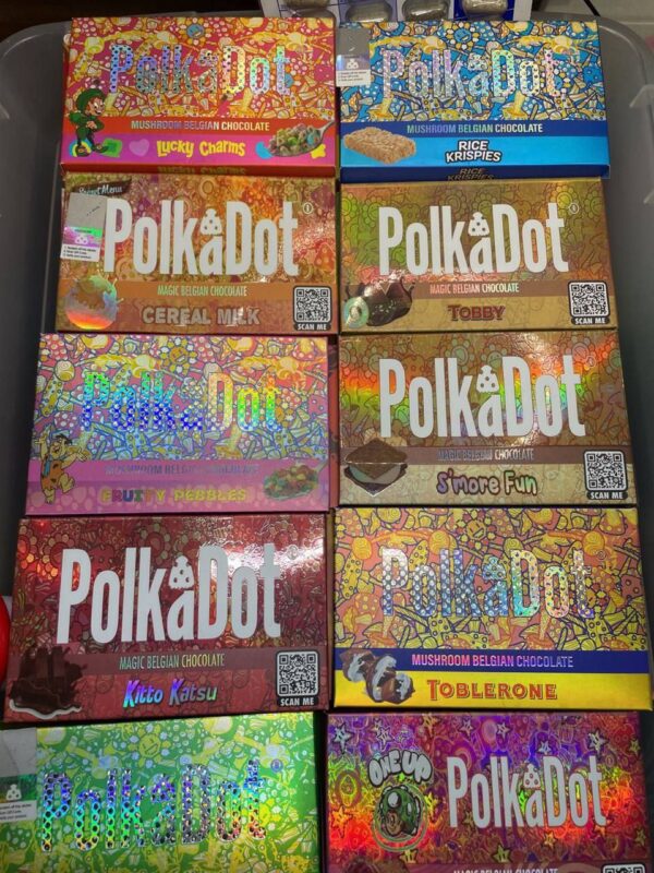 Pok a dot shroom bars